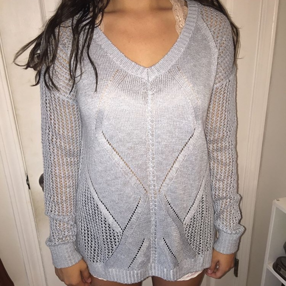 Baby blue sweater